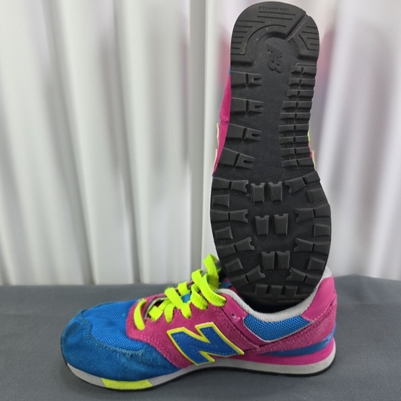 New Balance Kids' 574 Fashion Sneaker Cut Paste Kids Size US 2‎ Running Shoe - Picture 5 of 6